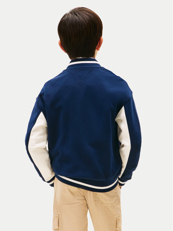Tommy Hilfiger Tommy Hilfiger Bluza KB0KB09745 Granatowy Regular Fit