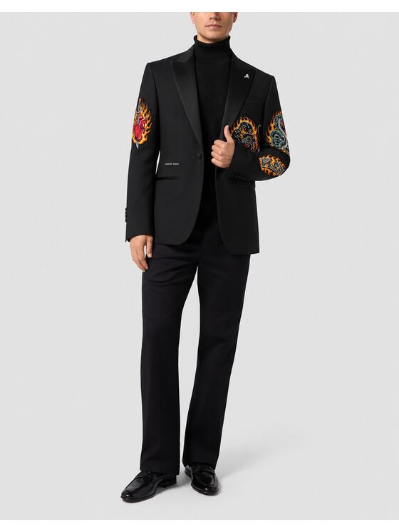 PHILIPP PLEIN PHILIPP PLEIN Sako 32053 Čierna Regular Fit