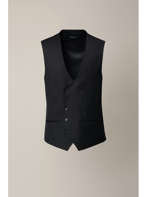 Lancerto Lancerto Kamizelka Boria KA073126000010 Czarny Regular Fit