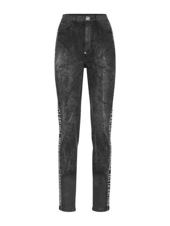 PHILIPP PLEIN PHILIPP PLEIN Jeansy 18923 Czarny Jegging Fit
