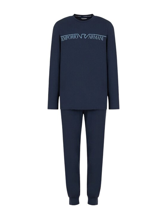 Emporio Armani Emporio Armani Pigiama Pj set - Emporio Armani - Megalogo ASV Blu