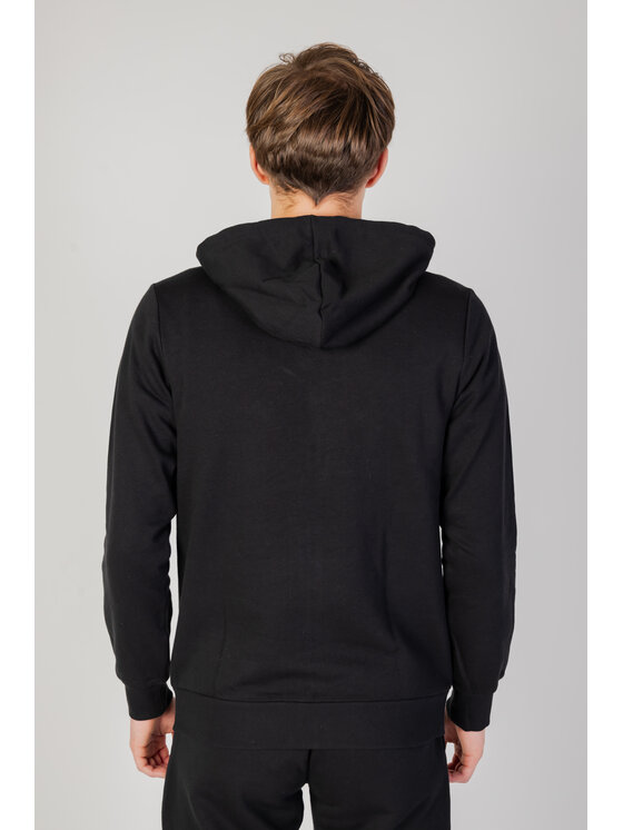 Emporio Armani Underwear Emporio Armani Underwear Mikina HOODED SWEATER Čierna Sweat Fit