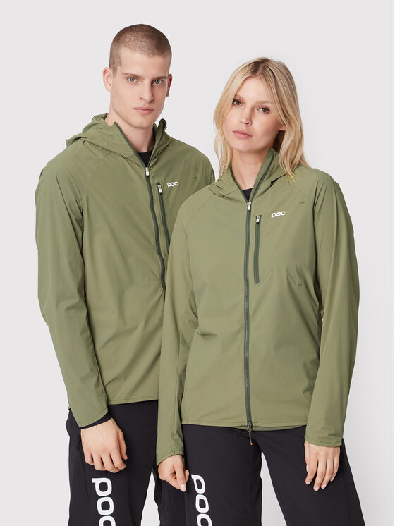 POC Vetrovka Unisex 52324 Zelena Regular Fit