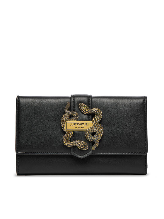 Just Cavalli Just Cavalli Velika ženska denarnica 79RA5PA5 ZSA89 Črna