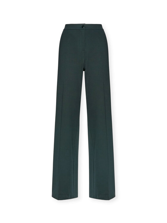 Elena Mirò Elena Mirò Pantaloni di tessuto P151P000341N053 Verde Over Fit
