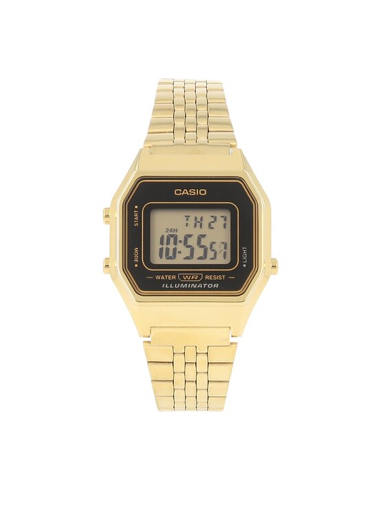 Casio Casio Zegarek LA680WEGA-1ER Złoty