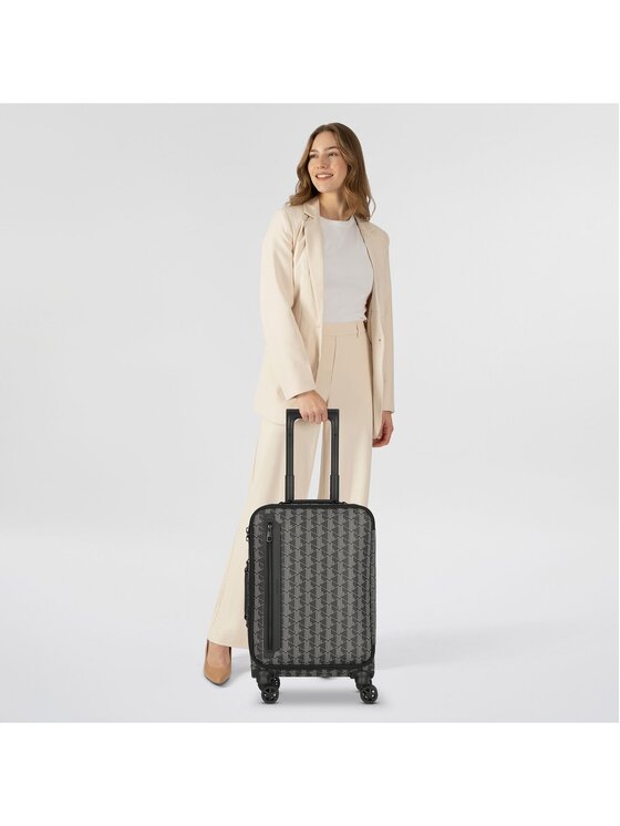 Lacoste Lacoste Walizka średnia 315516 Czarny