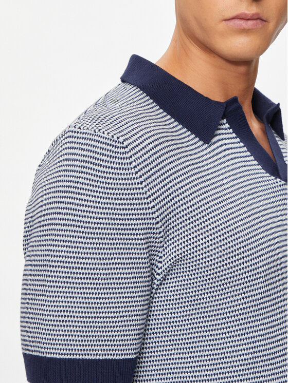 United Colors Of Benetton United Colors Of Benetton Tricou polo 1094K3014 Bleumarin Regular Fit