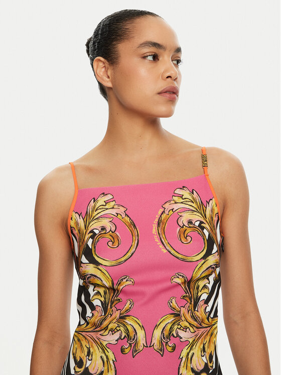 Versace Jeans Couture Versace Jeans Couture Sommerkleid 78HAO9P7 NS651 Rosa Regular Fit