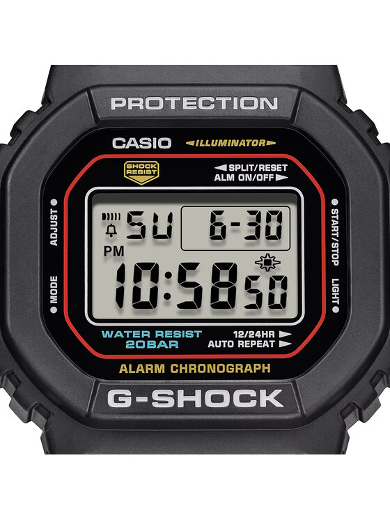Casio Casio Zegarek DW-5600RL-1ER Czarny