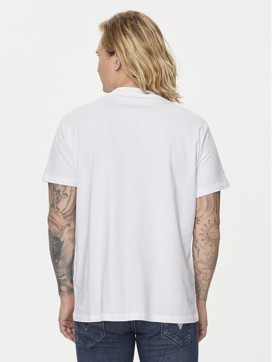 Guess Guess T-Shirt M4YI02 I3Z14 Biały Regular Fit