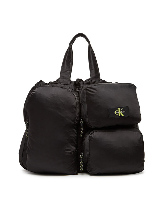 Geantă Calvin Klein Tech Utility Tote LV04G3148G Negru