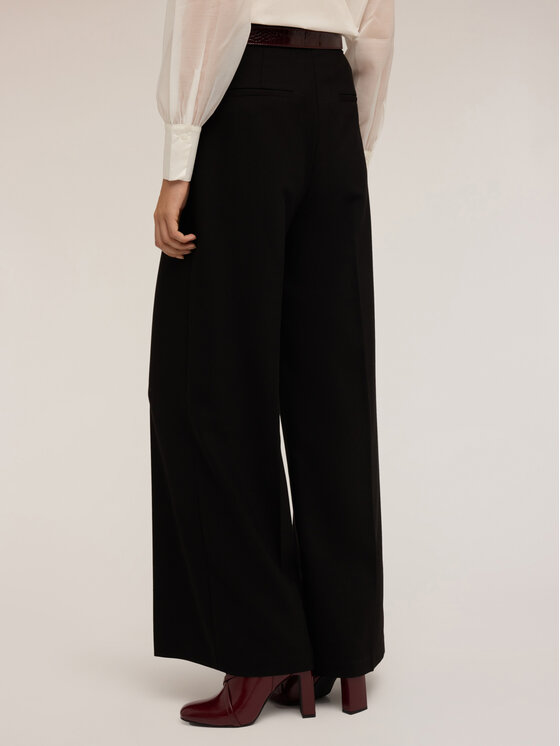 Motivi Motivi Pantaloni di tessuto P202Q004261N033 Nero Over Fit