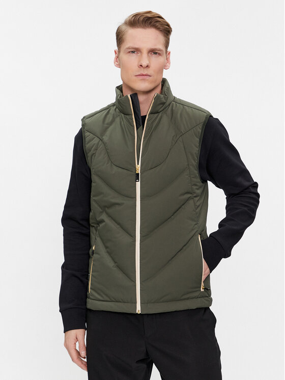 BOSS BOSS Жилет V_Titanium 50504776 Зелений Regular Fit