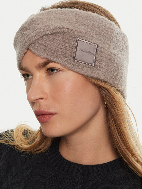 Calvin Klein Calvin Klein Traka za glavu Modern Patch K60K612694 Bež