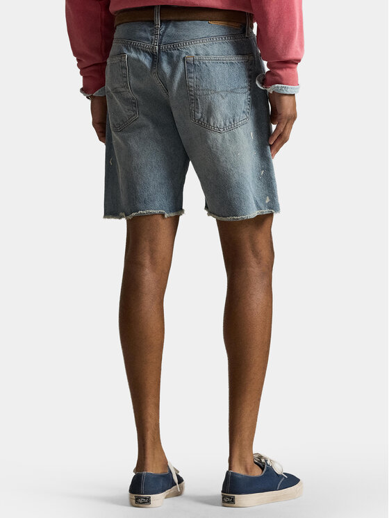 Polo Ralph Lauren Polo Ralph Lauren Pantaloni scurți de blugi 710P08162001 Albastru Regular Fit