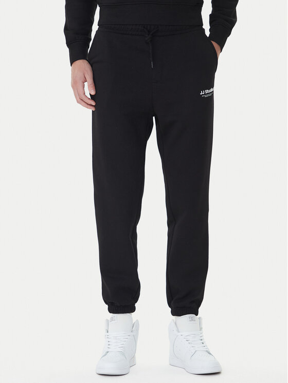 Jack & Jones Jack & Jones Tepláková súprava Soho 12288673 Čierna Relaxed Fit