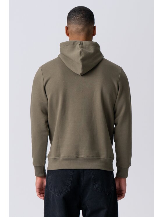 TeeShoppen TeeShoppen Bluza 'Basic Collection' Khaki Regular Fit