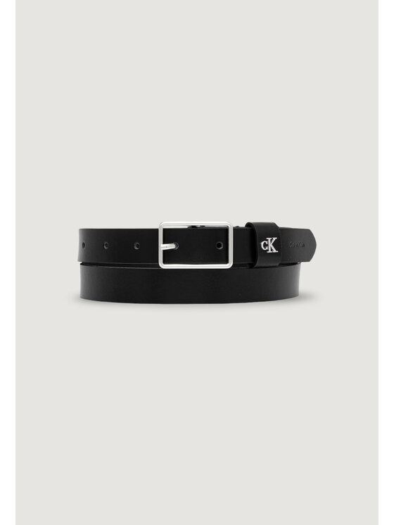 Calvin Klein Calvin Klein Жіночий ремінь SQUARE BUCKLE CK LOOP 25MM Чорний