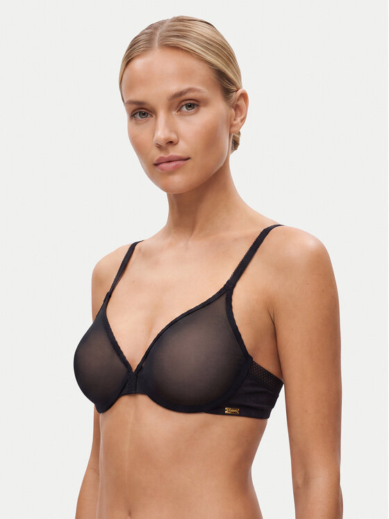 Gossard Gossard Liemenėlė su lankeliais Glossies Sheer Moulded 6271 Juoda