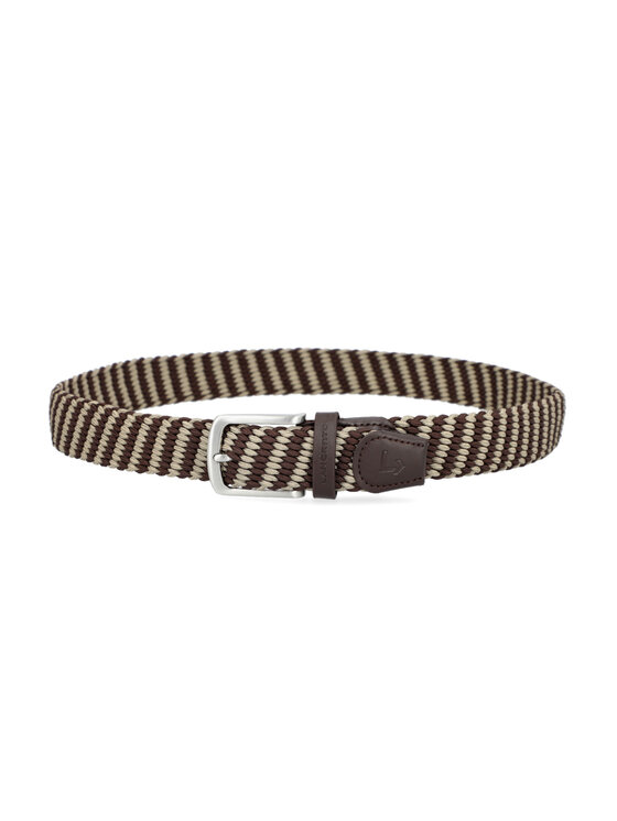 Lancerto Lancerto Pasek Męski Pleat PS090124000025 Brązowy