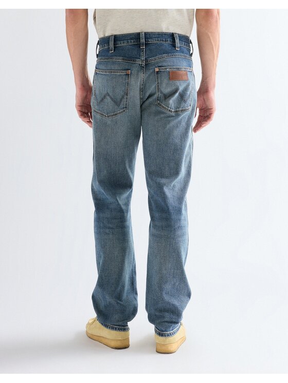 Wrangler Wrangler Jeans Frontier Blu Straight Leg