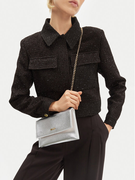 JENNY JENNY Ročna torba JNY-H-001-07 Srebrna