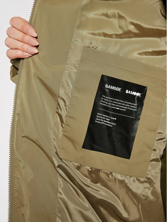 Samsøe Samsøe Samsøe Samsøe Winterjacke Sera F20400242 Grün Oversize