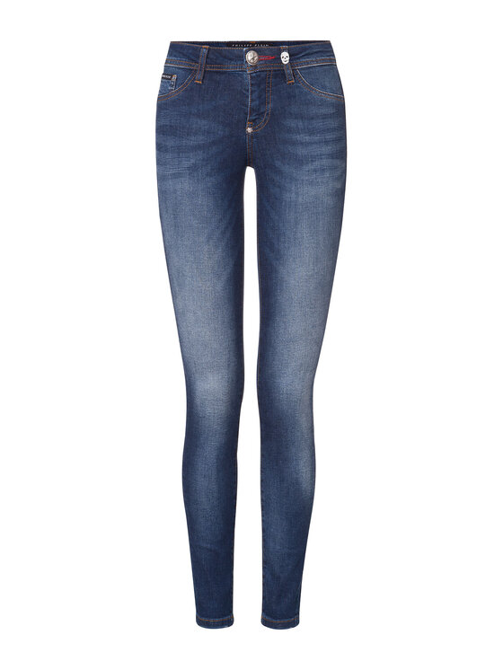 PHILIPP PLEIN PHILIPP PLEIN Jeggings 30762 Blu Jegging Fit