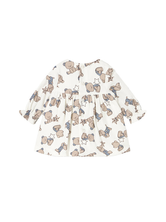 Mayoral Mayoral Rochie elegantă 2814 Écru Regular Fit
