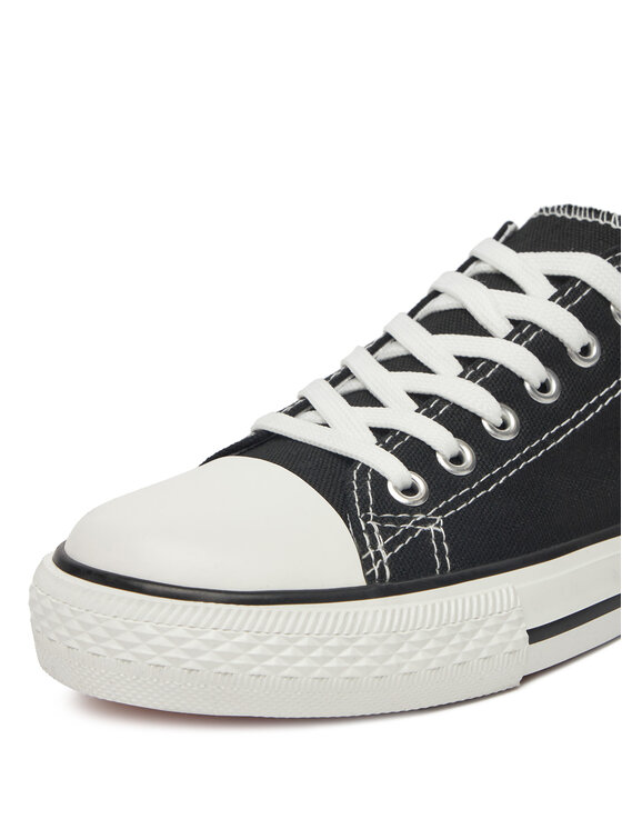 DeeZee DeeZee Sneakers aus Stoff FG-2913 Schwarz