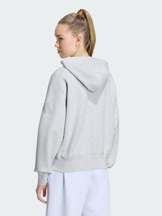 adidas adidas Bluza 163240 Szary Loose Fit