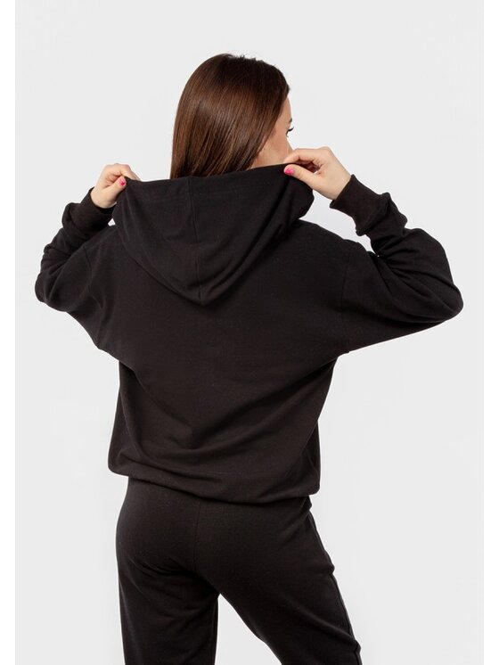 DKaren Sport DKaren Sport Bluza DK-K-B4 Czarny Classic Fit