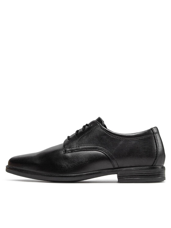 Clarks Clarks Туфлі Howard Walk 261612857 Чорний