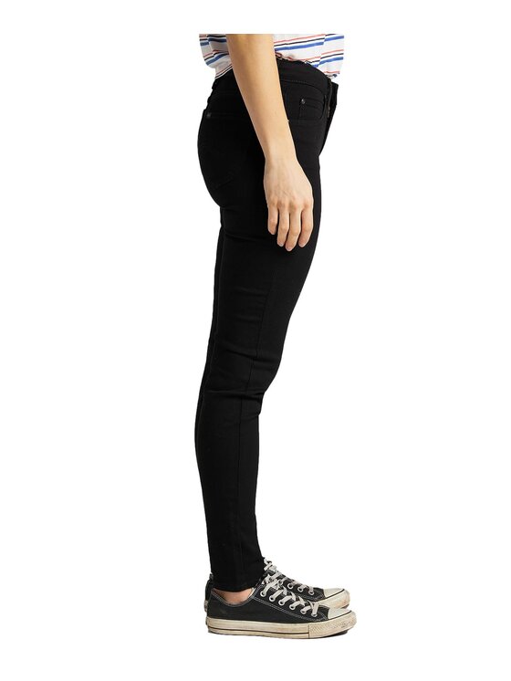 Lee Lee Jeansy 112111903 Czarny Skinny Fit
