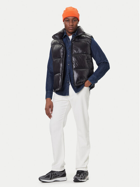 Save The Duck Save The Duck Veste D81382U LOVE21 Melns Regular Fit