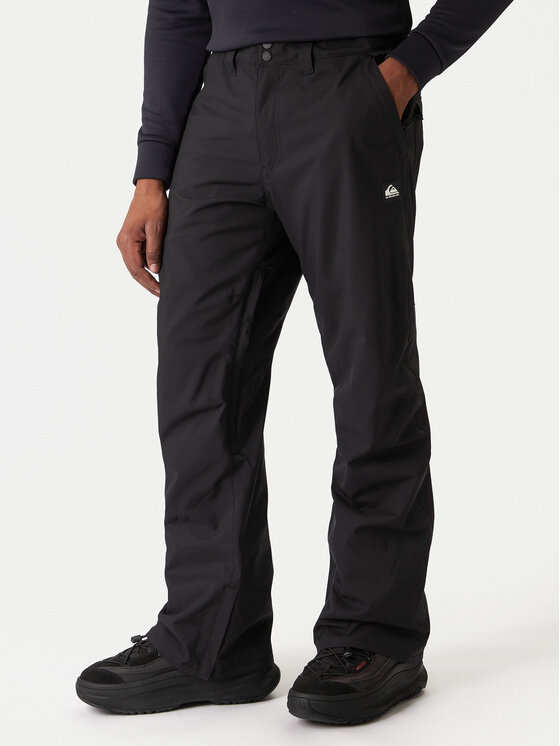 Quiksilver Quiksilver Snowboardové kalhoty Estate EQYTP03237 Černá Slim Fit