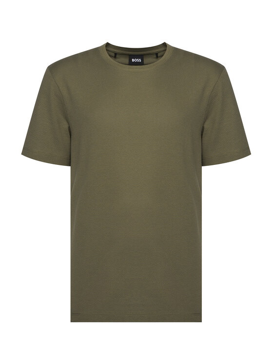 BOSS BOSS T-shirt Tiburt 240 50452680 Verde Regular Fit