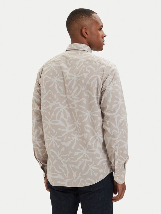 BOSS BOSS Hemd Ricoplus 50561608 Grau Regular Fit