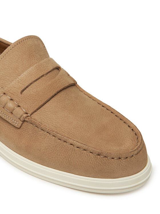 Tommy Hilfiger Tommy Hilfiger Mokasīni Nubuck P Loafer FM0FM05350 Bēšs