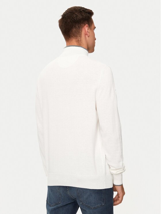 La Martina La Martina Sweater ZMS314 YW120 Ekru Regular Fit