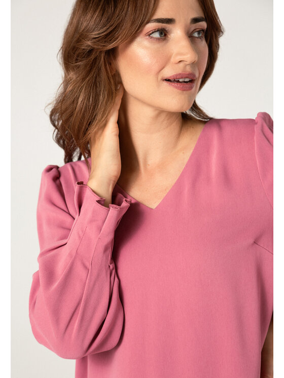 QUIOSQUE QUIOSQUE Každodenné šaty Quiosque 4TP011504 Bordová Regular Fit