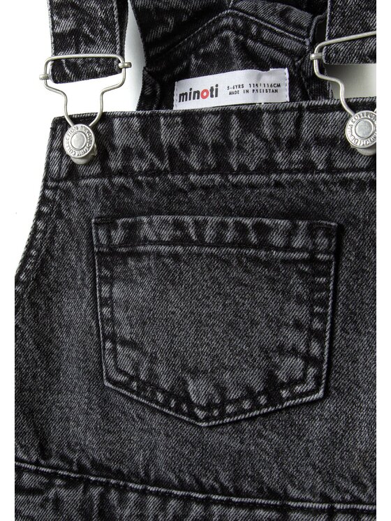 minoti minoti Szorty jeansowe 22dung41 Czarny Regular Fit