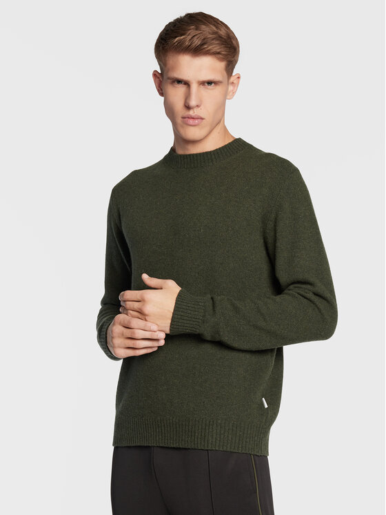 Lindbergh Pulover 30-800147 Verde Regular Fit