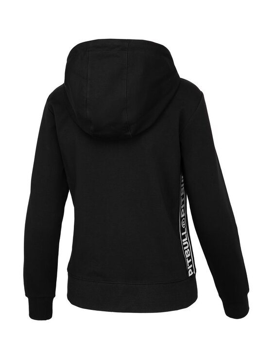 PITBULL PITBULL Bluza Bluza damska z kapturem French Terry La Canada S Czarny Regular Fit