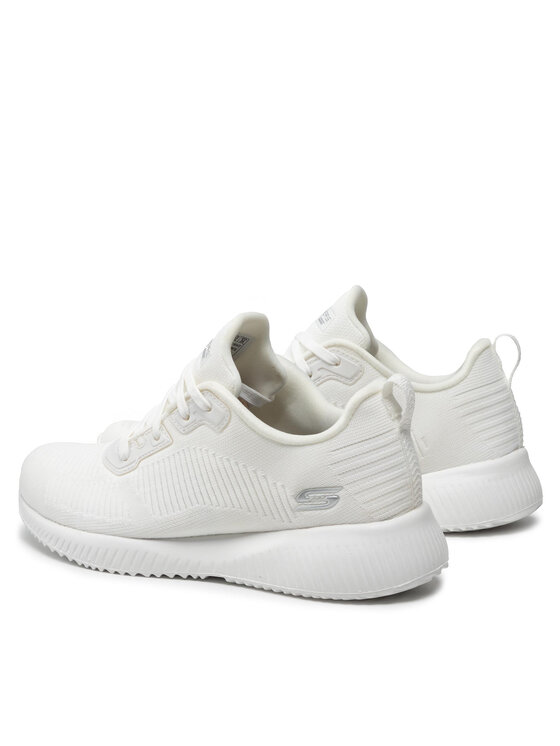 White cheap skechers bobs