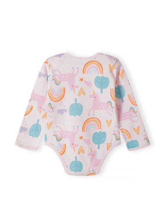 minoti minoti Komplet body 16mbaby 8 Różowy Regular Fit