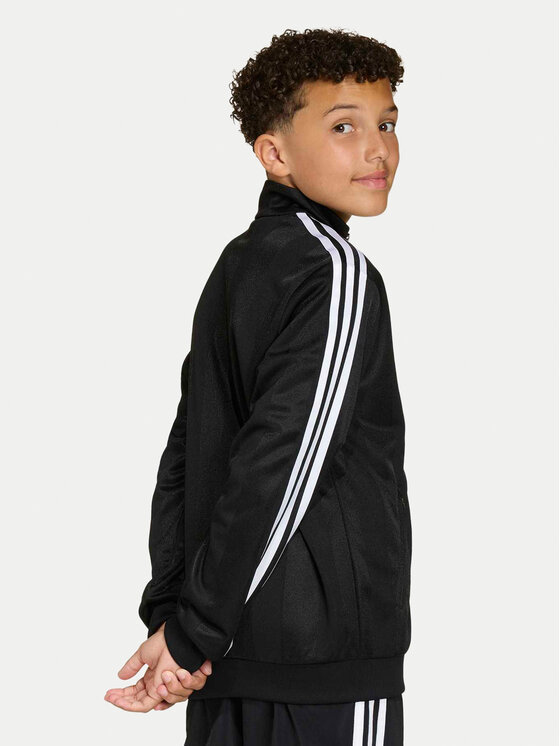 adidas adidas Felpa Firebird Jacquard KC6845 Nero Loose Fit