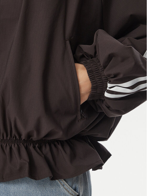 adidas adidas Bluza LG3960 Brązowy ciemny Oversize