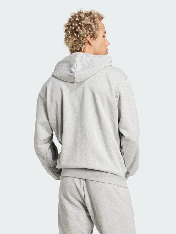 adidas adidas Bluza French Terry Szary Regular Fit